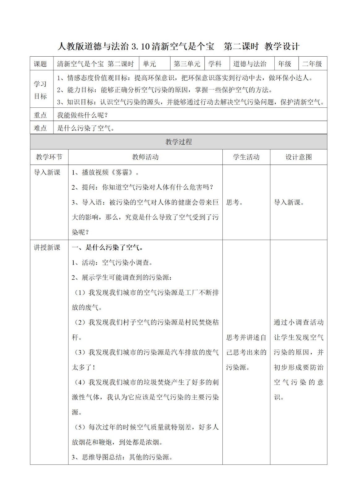 10清新空气是个宝 第二课时 教案_01.jpg