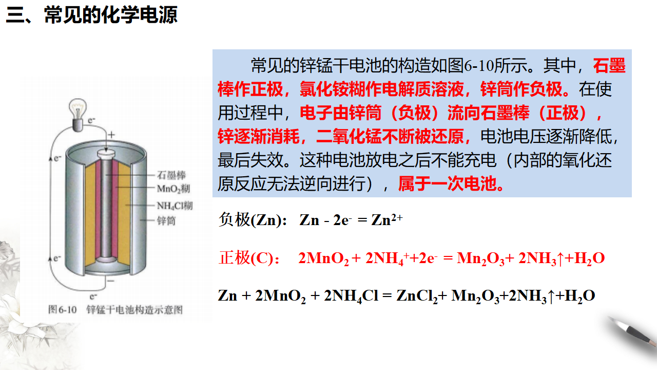 【新教材精创】6.1.2 化学反应与电能 课件（1）-人教版高中化学必修第二册共28张PPT_17.png