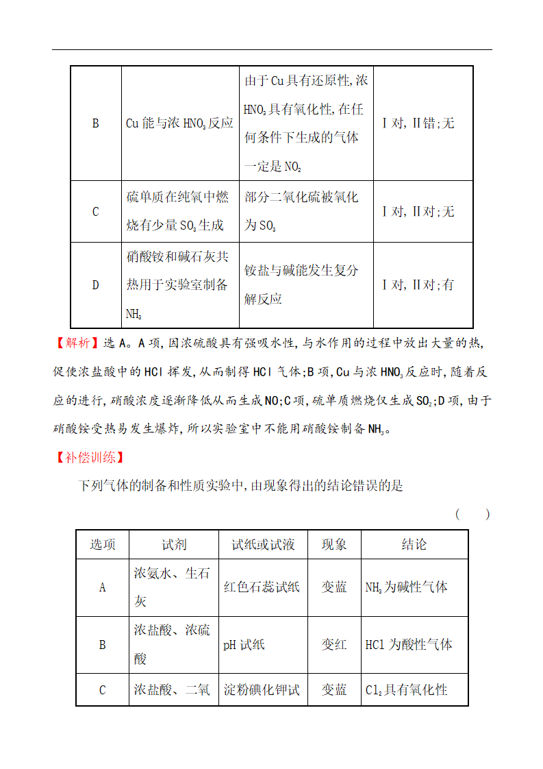 2019-2020学年新人教版必修2第5章化工生产中的重要非金属元素单元测试题_14.png