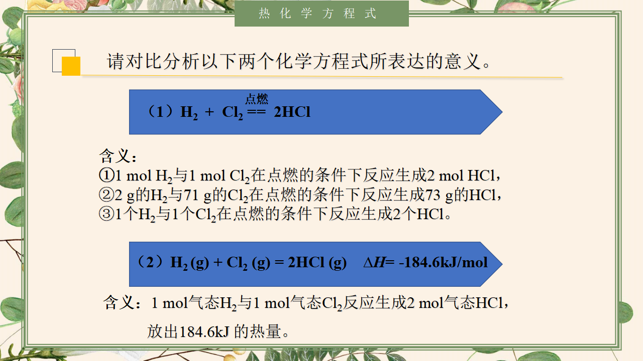 1.1.2 热化学方程式-2020-2021学年高二化学选择性必修1同步教学课件（新教材人教版）_04.png