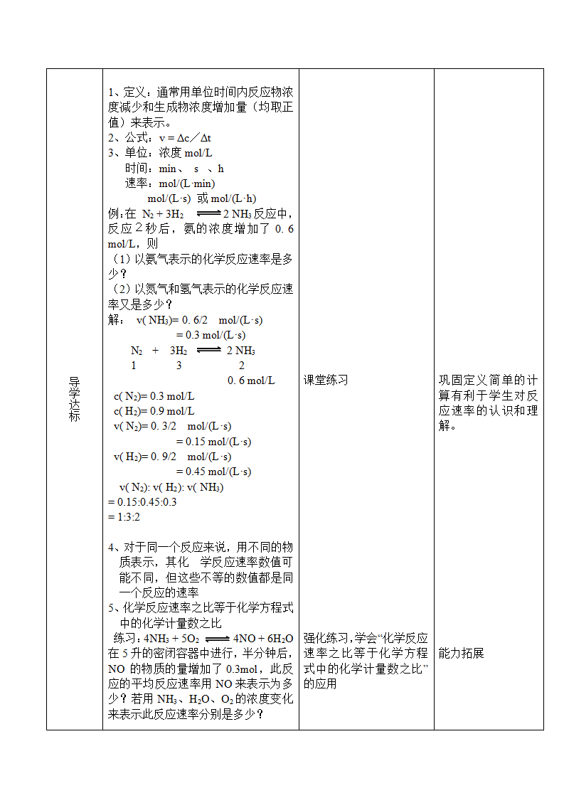 2.1.1 化学反应的速率-2021-2022学年高二化学同步备课教案设计（人教版2019选择性必修1）_03.png