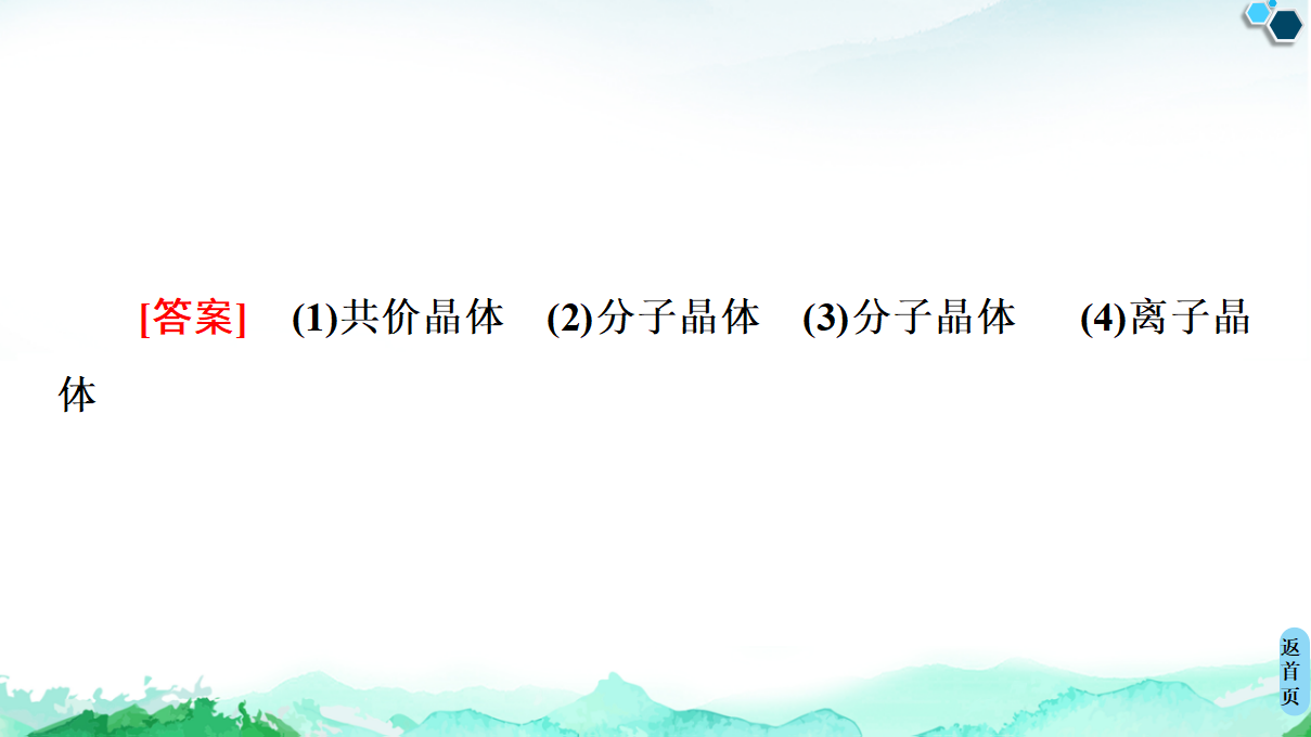 第3章　微专题3　 四类典型晶体的比较 课件【新教材】人教版（2019）高中化学选择性必修2_28.png