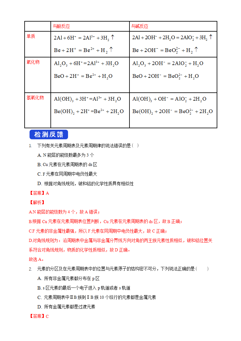 1.2.1 原子结构与元素周期表-学案-2020-2021学年下学期高二化学同步精品课堂新教材人教版选择性必修2（解析版）_06.png