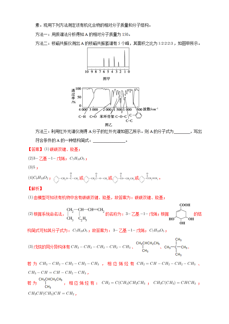 2.1.2 烷烃的命名-练习-2020-2021学年下学期高二化学同步精品课堂新教材人教版选择性必修3（解析版）_11.png