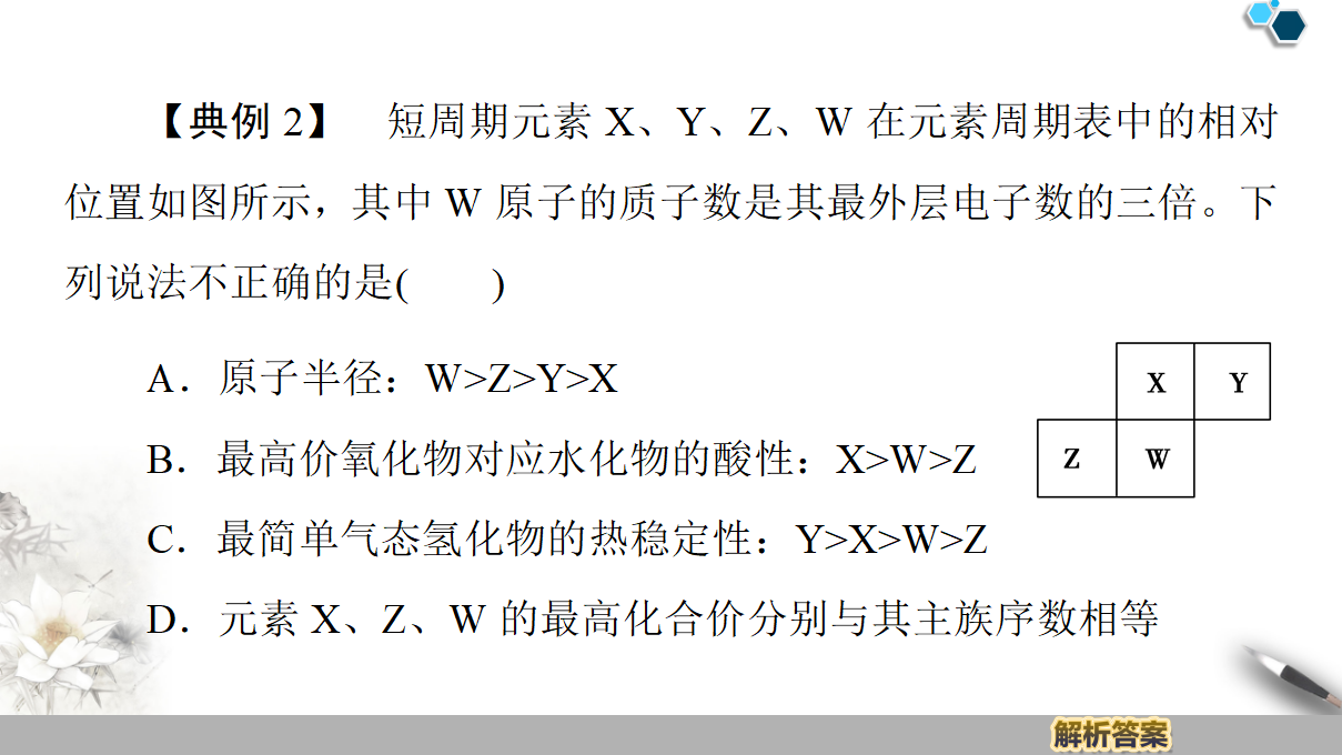 19-20 第1章 第3节 课时2　研究同主族元素的性质和预测元素及其化合物的性质 49PPT_32.png