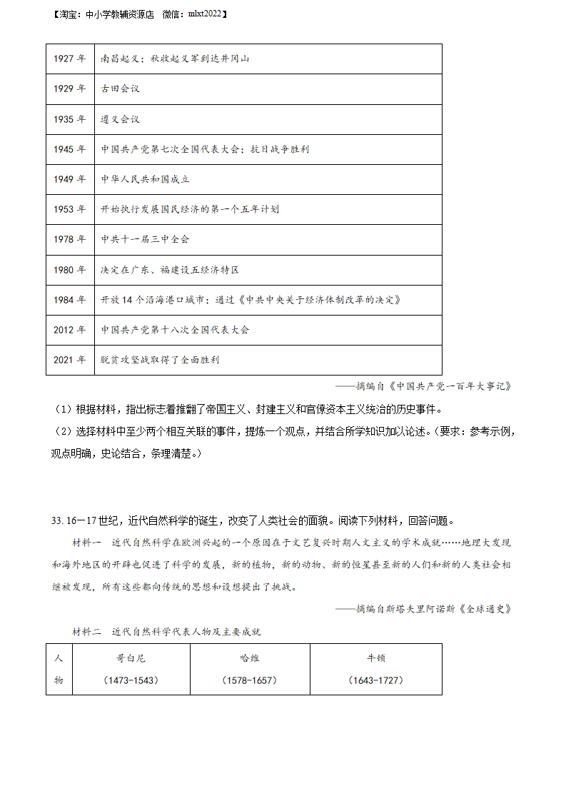 精品解析：2022年广东省中考历史真题（原卷版）_07.png