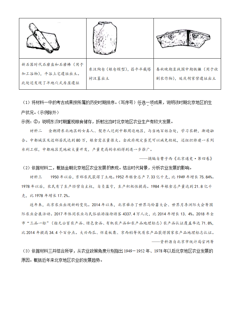 精品解析：2022年北京市中考历史真题（原卷版）_09.png