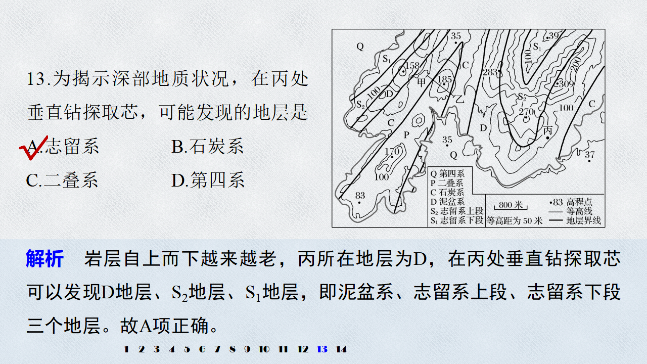 第2章 微专题4 地质剖面图的判读_18.png