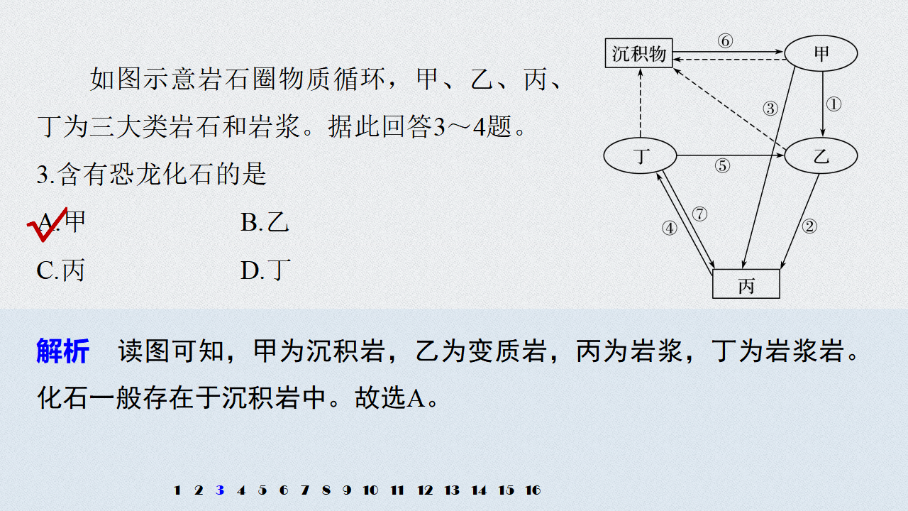 第2章 微专题3 岩石圈物质循环示意图的判读_05.png