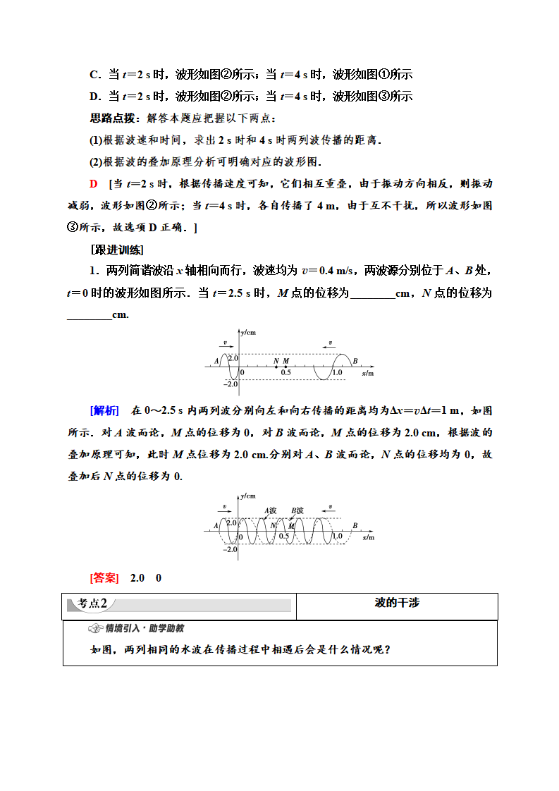 第3章 4 波的干涉—2020-2021学年新教材人教版（2019）高中物理选择性必修第一册讲义_04.png