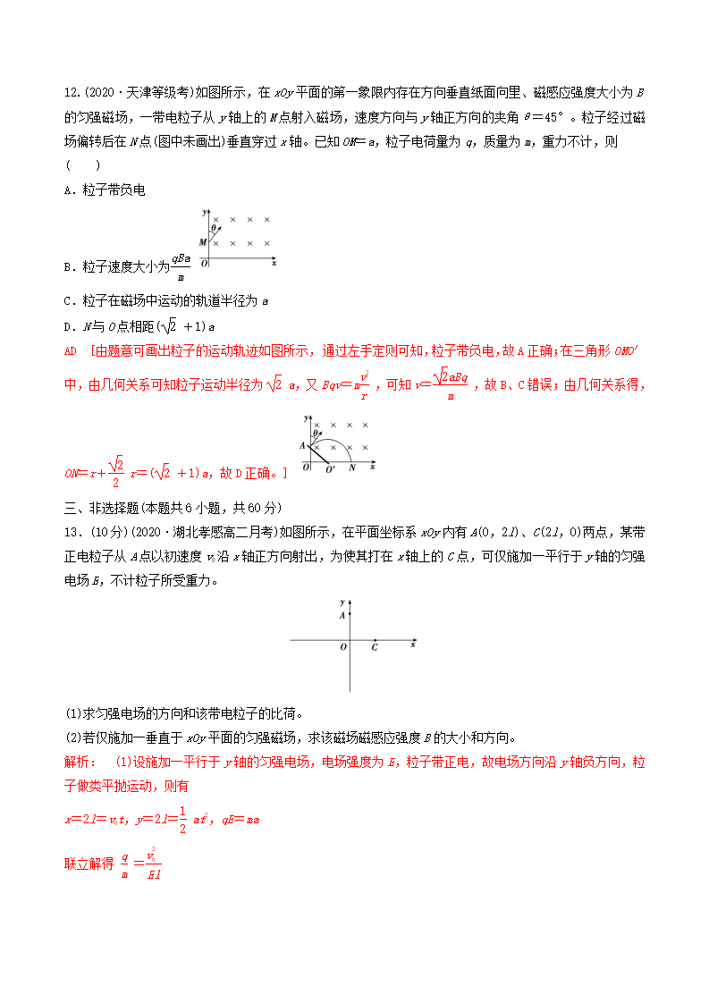 第一章 安培力与洛伦兹力 章末检测（解析版）_07.png