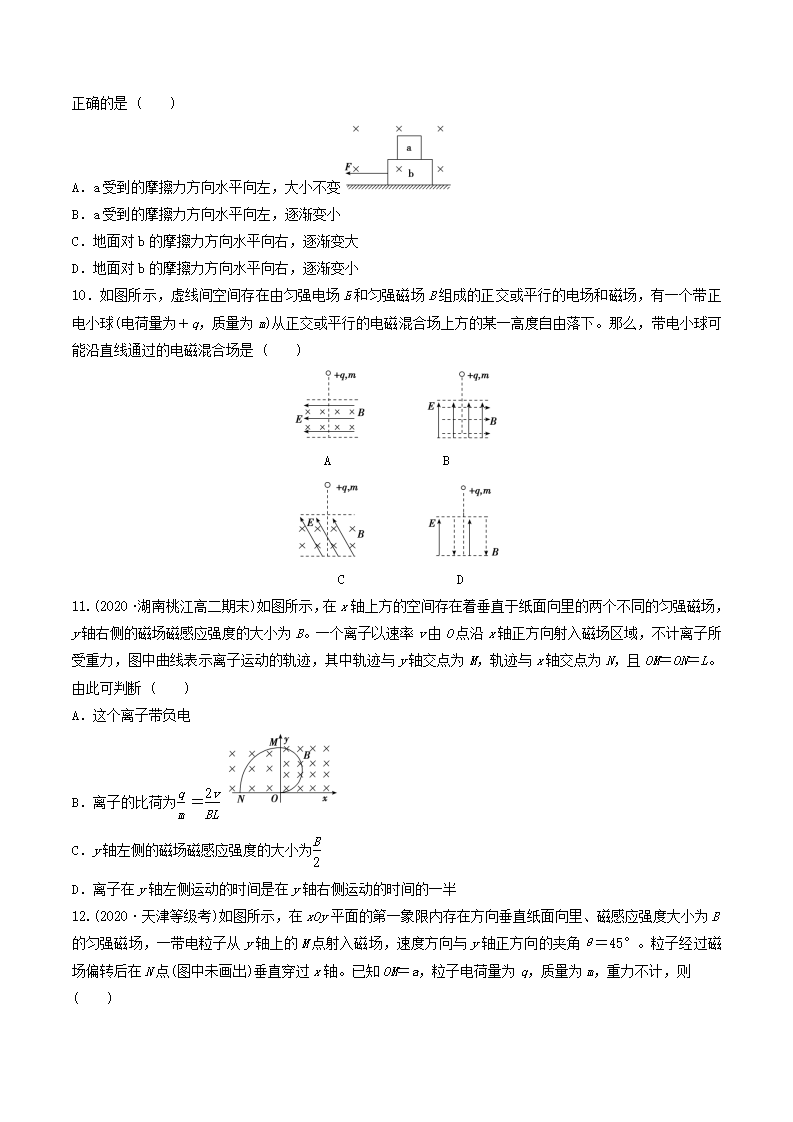 第一章 安培力与洛伦兹力 章末检测（原卷版）_04.png