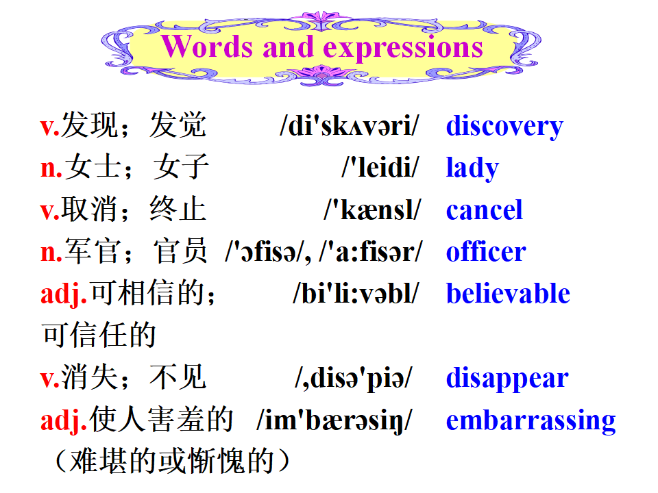 新目标Go for it版九年级Unit 12 Life is full of the unexpectedwords and expressions241_九年级精品课件_07.png