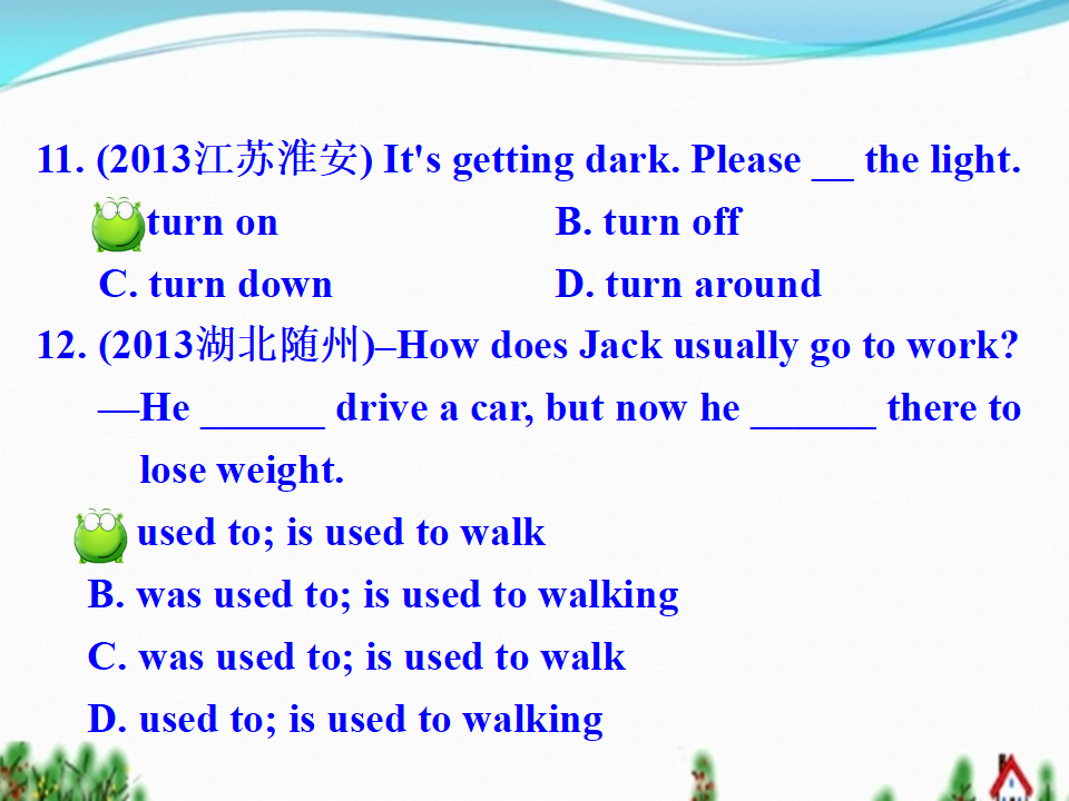 Unit 13 We’re trying to save the earth  Section A 4a-4c419_九年级精品课件_32.png