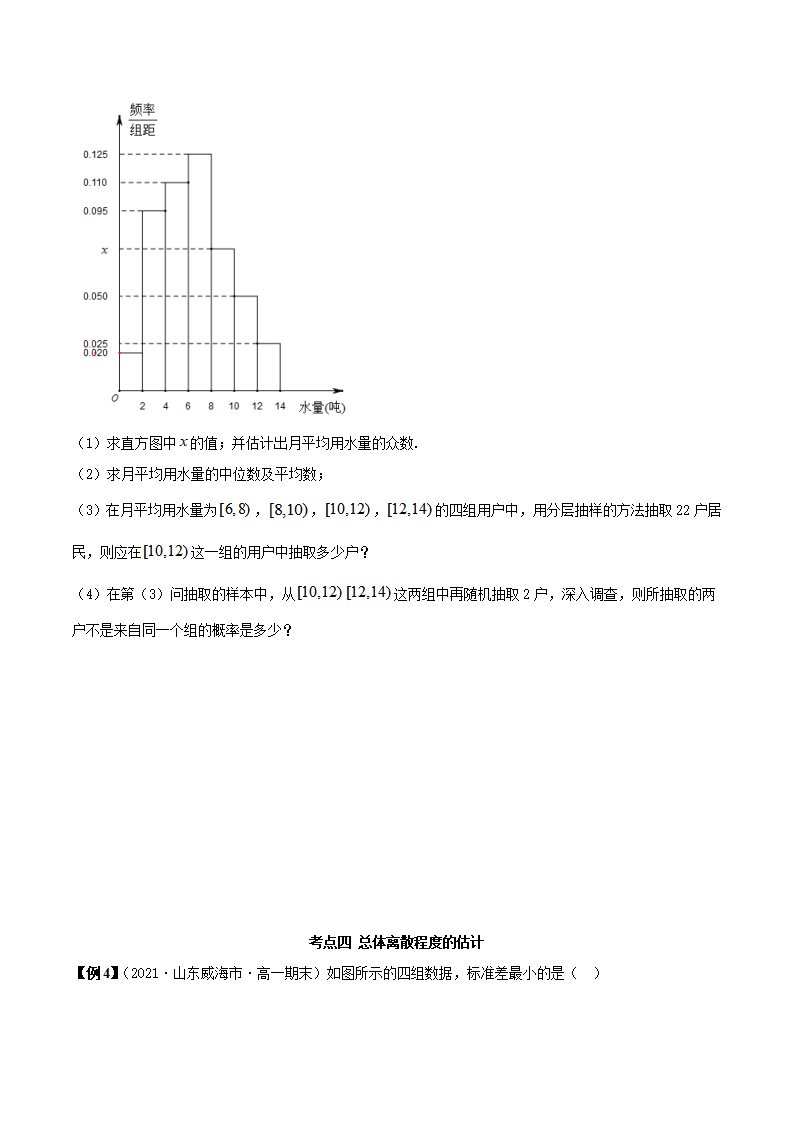 9.2 用样本估计总体（精讲）（原卷版）_09.png