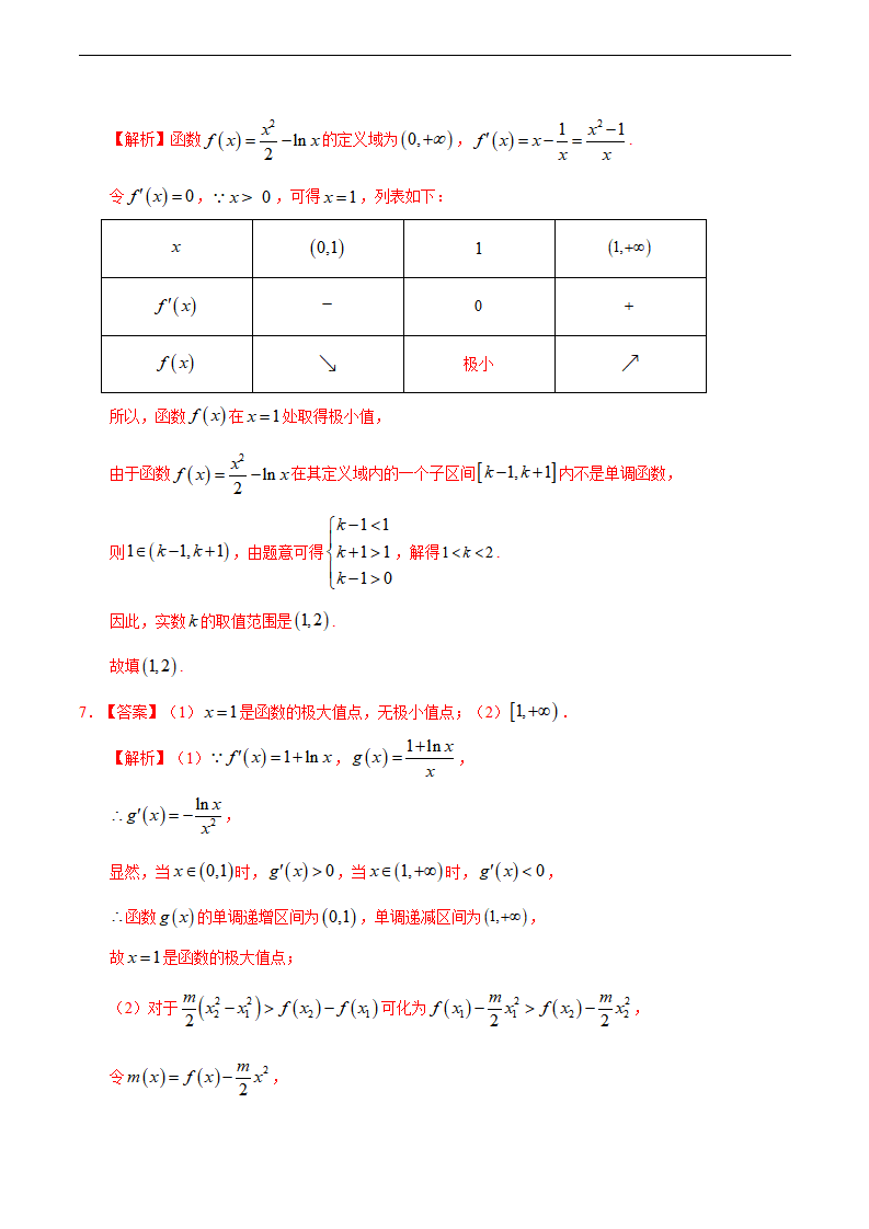 5.3.2 函数的极值与导数（重点练）-2020-2021学年高二数学十分钟同步课堂专练（人教A版选择性必修第二册）_05.png