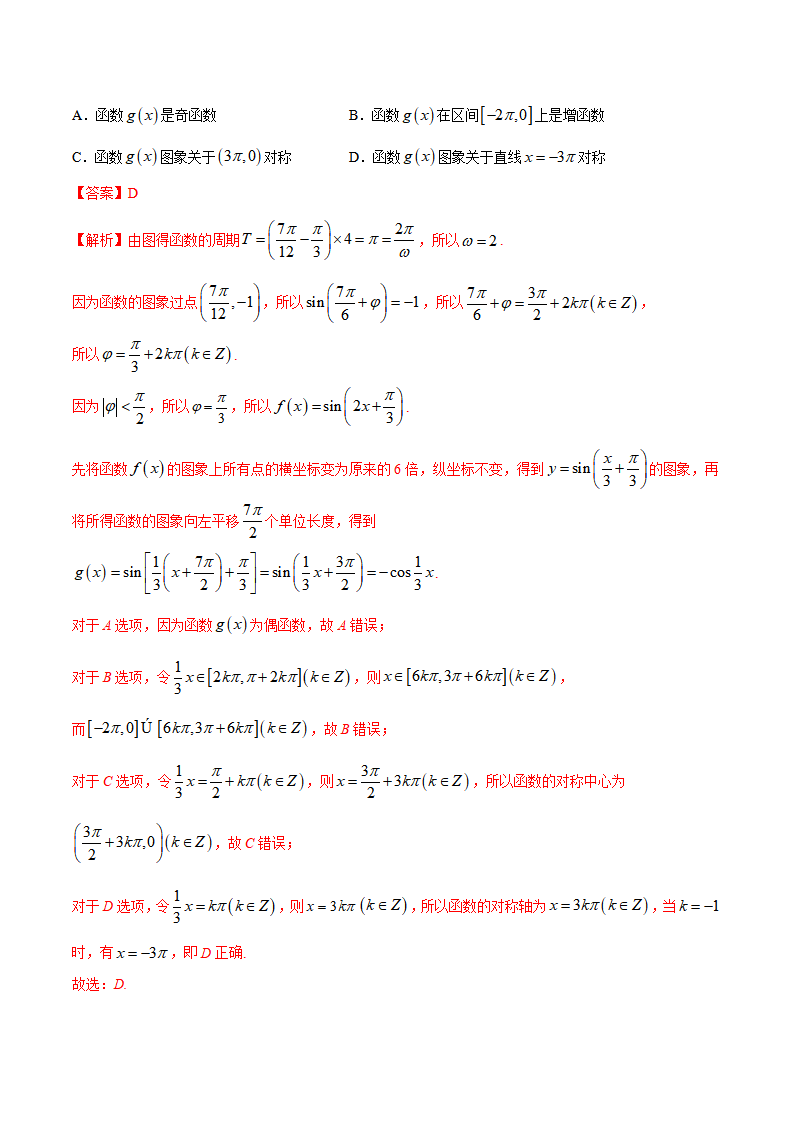 5.6 函数y=Asinwx φ（精讲）（解析版）_09.png