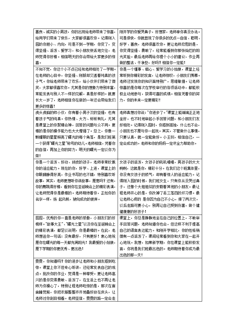 9幼儿园大班评语11条_01.png