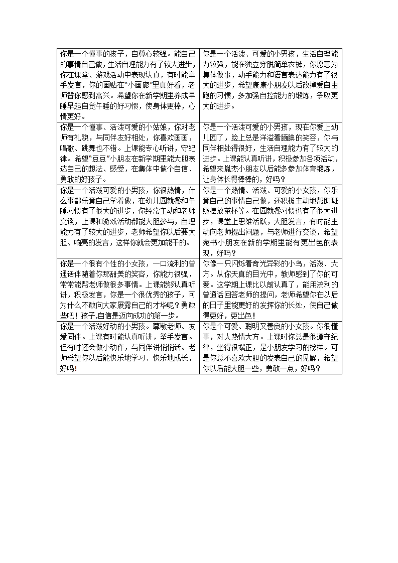 7幼儿园小班评语10条_01.png