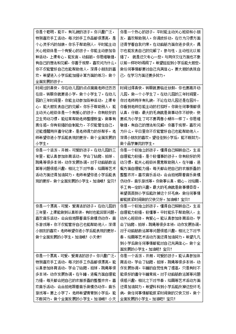6幼儿园毕业班评语20条_01.png