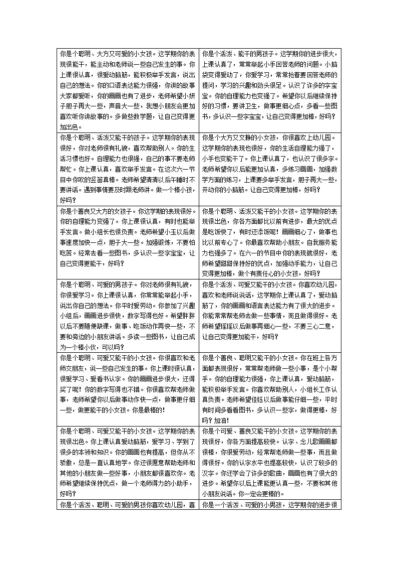 6幼儿园中班评语14条_01.png