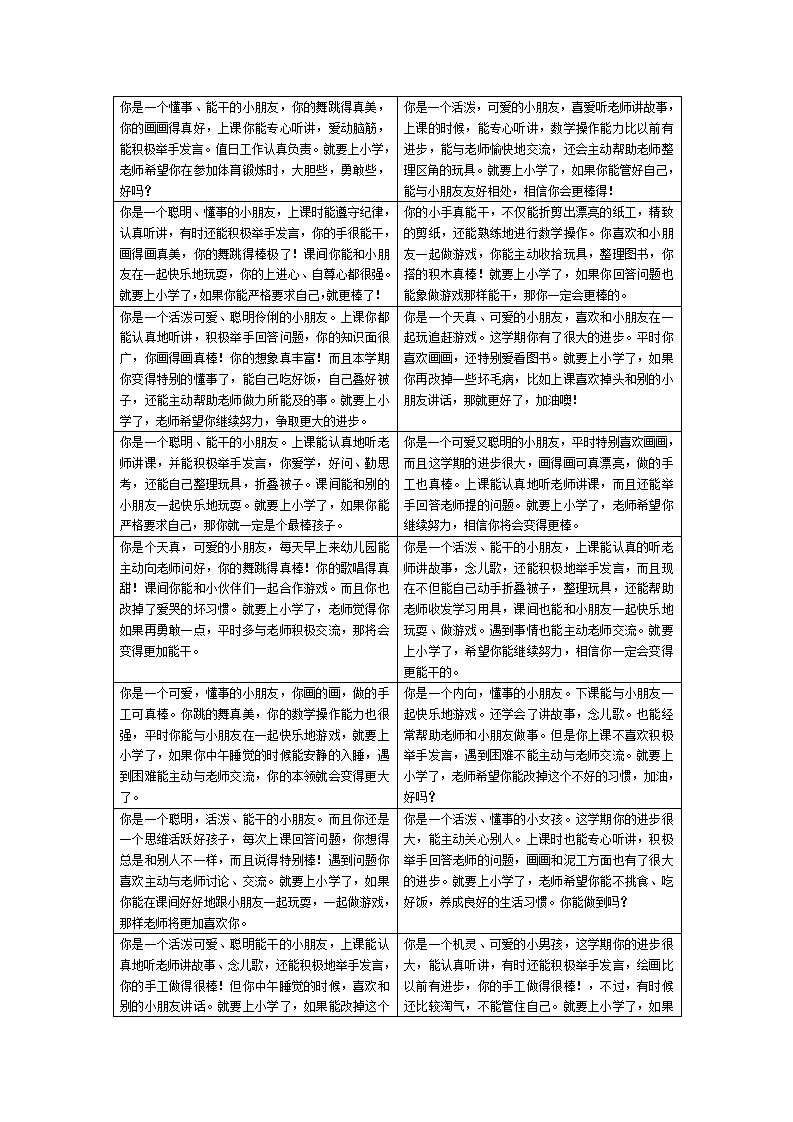 3幼儿园毕业班评语43条_01.png