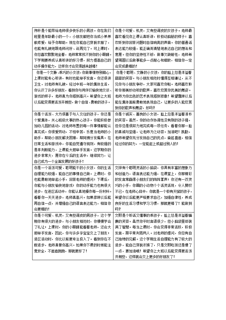 1幼儿园中班评语10条_01.png