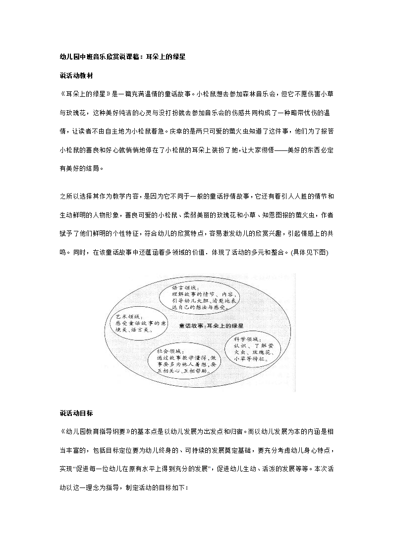 幼儿园中班音乐欣赏说课稿：耳朵上的绿星_01.png