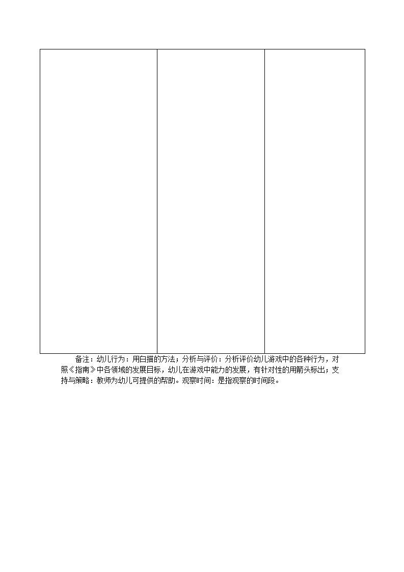 幼儿园幼儿游戏观察记录表_02.png