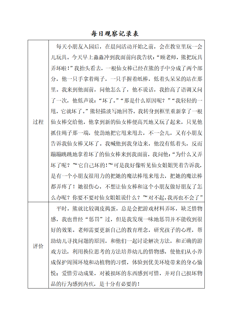 幼儿园小班每日观察记录_01.png