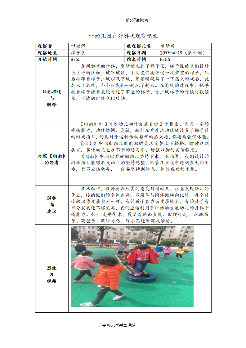 小班户外游戏观察记录文本（18篇）_09.png