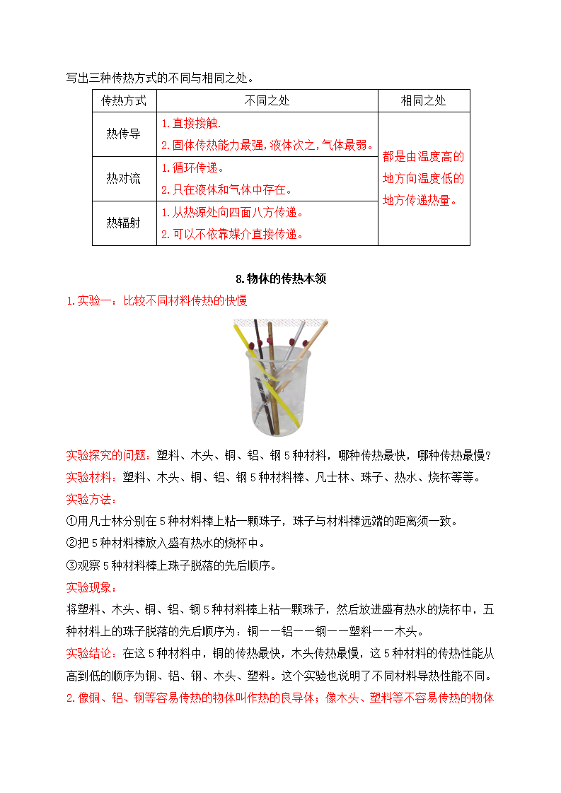 2021年新苏教版科学五年级上册第二单元热传递知识点整理_09.png