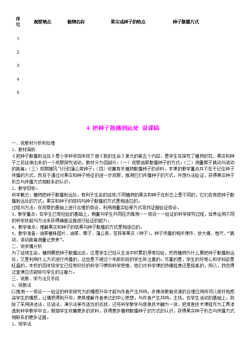 教科版 《小学科学 四年级下册》教案说课稿_128.png