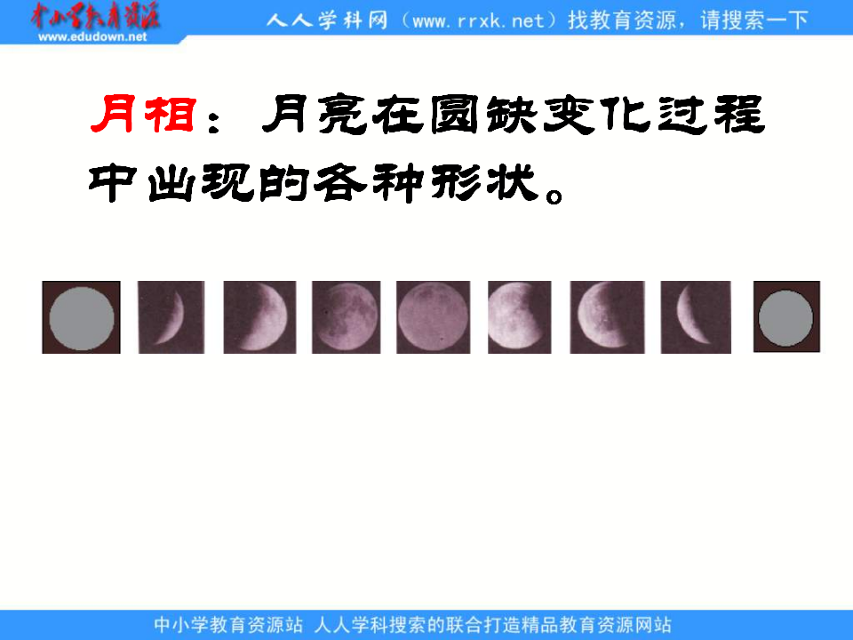 教科小学科学六下《3.2、月相变化》PPT课件1_13.png