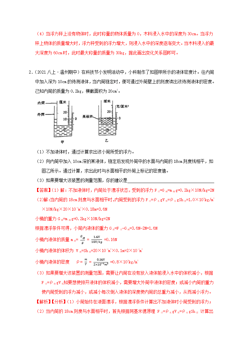 1.3水的浮力-浮力的计算解析版2015_42.png