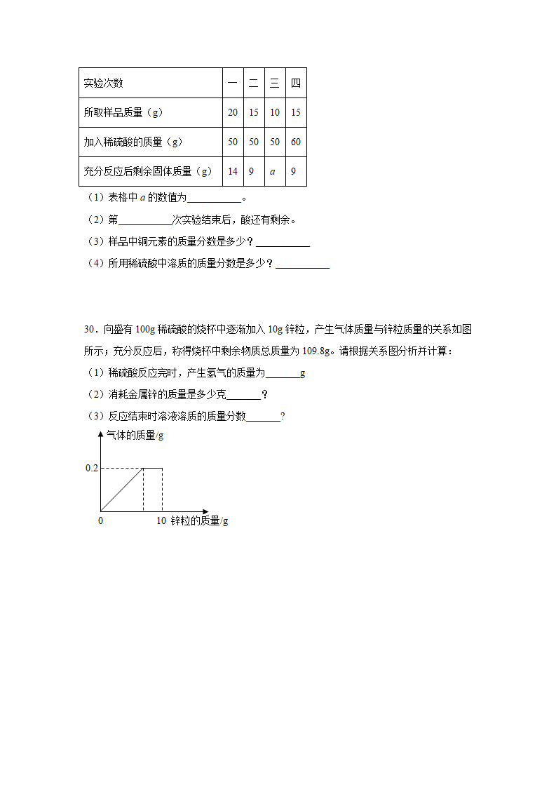 1.3常见的酸（练习）（原卷版）1545_09.png