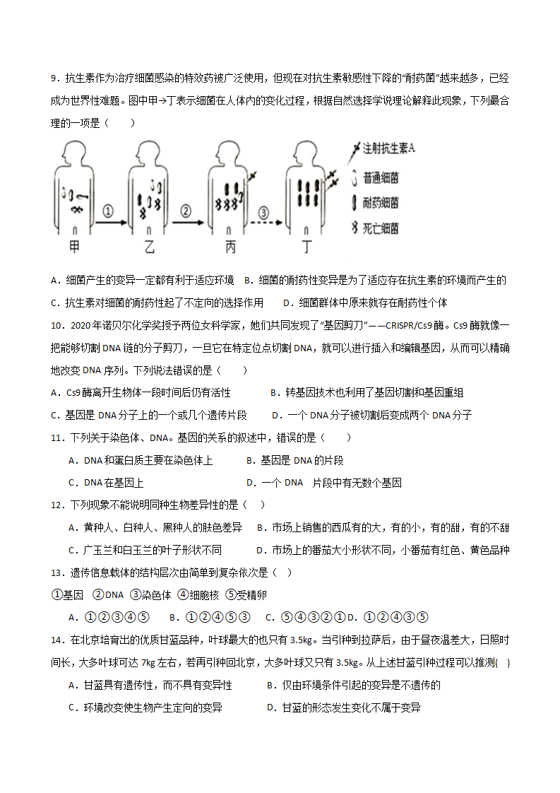 1.5遗传与进化（讲义）（原卷版）2382_09.png