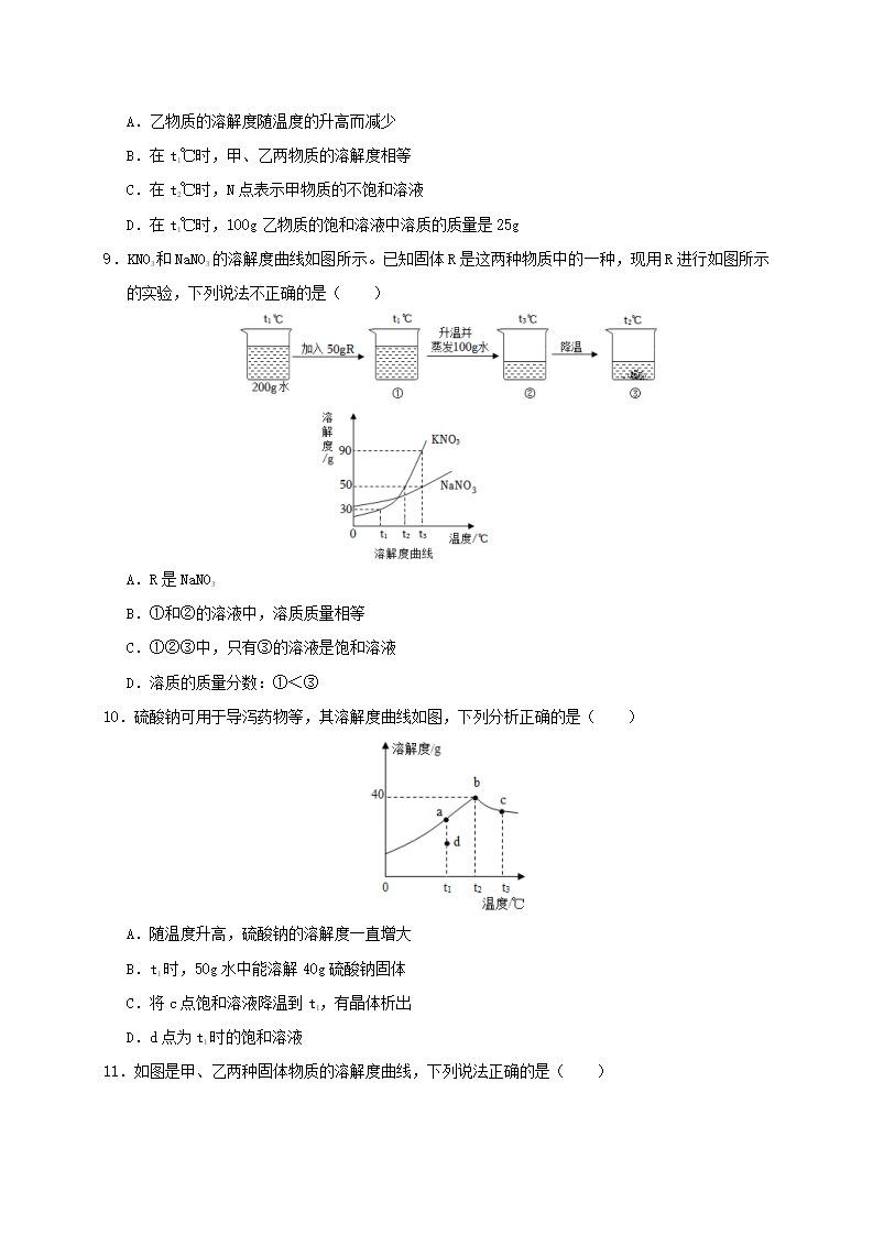 1.5物质的溶解-溶解性与溶解度（原卷版）2004_31.png