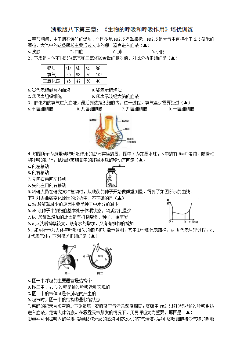 8.3.5生物的呼吸和呼吸作用（原卷版）0455_01.png