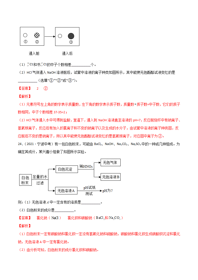 第01单元 物质及其变化单元测试（A卷·夯实基础）（解析版）1596_14.png