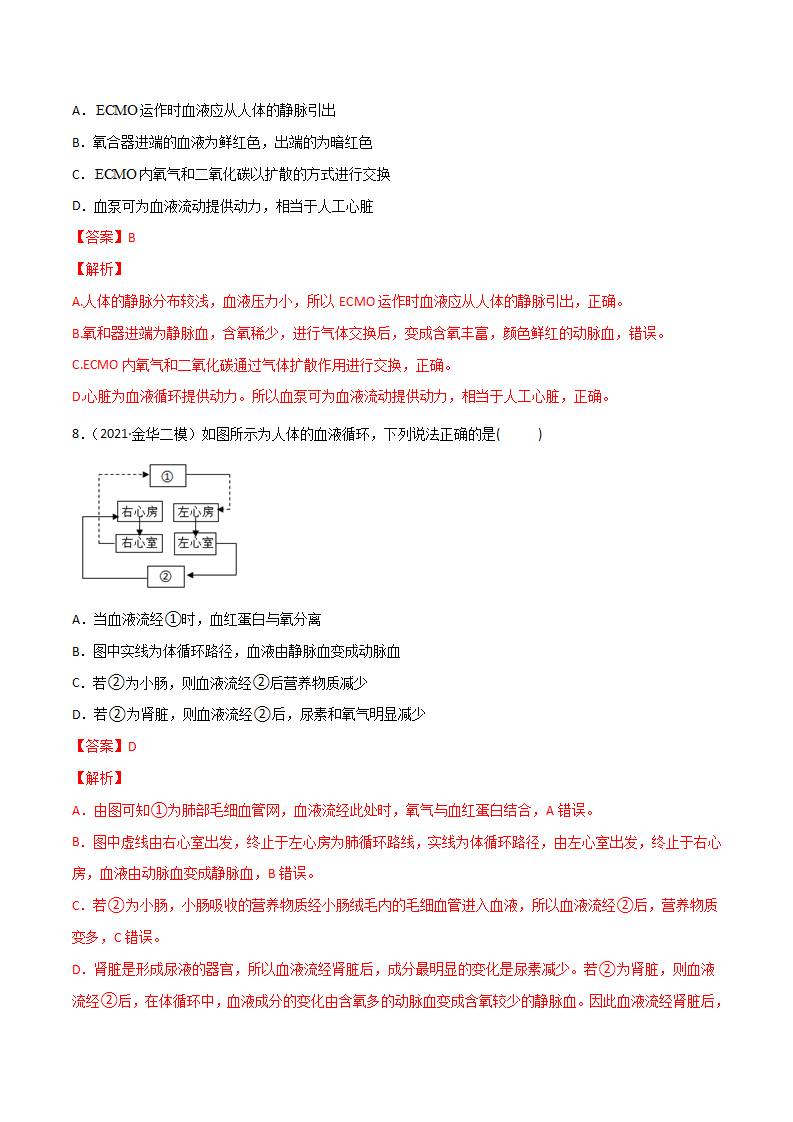 第04单元 代谢与平衡单元测试（B卷·提升能力）（解析版）1582_05.png