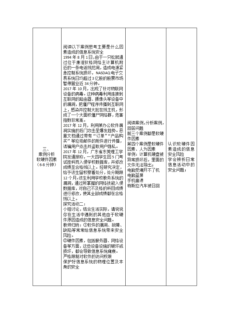5.1信息系统安全风险教学设计2021—2022学年粤教版（2019）信息技术必修2_03.png