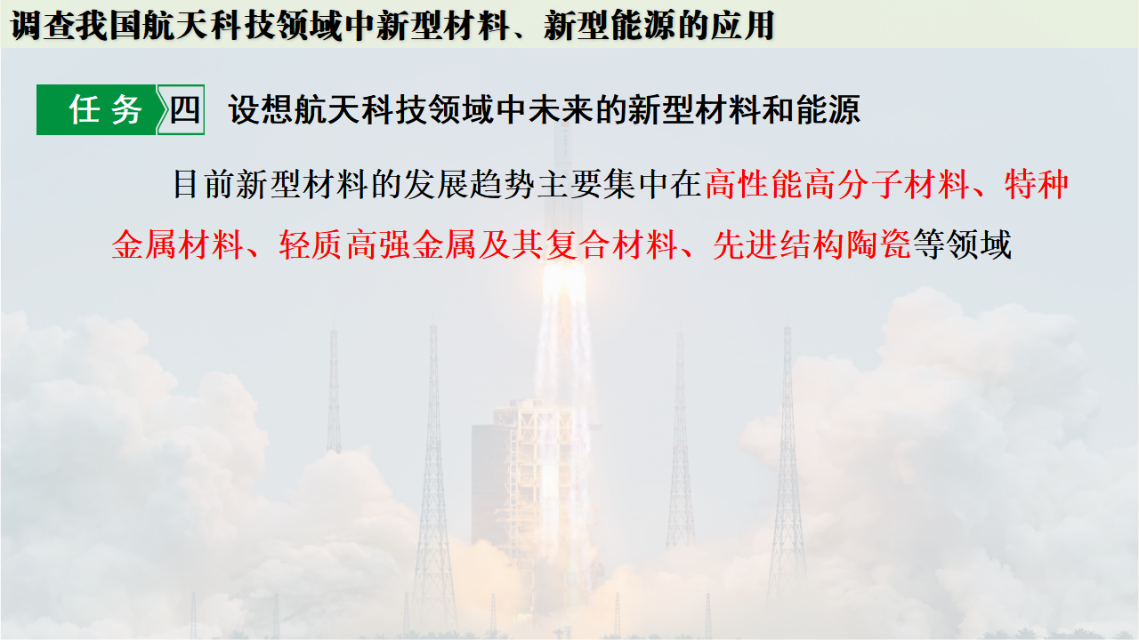 跨学科实践活动10  调查我国航天科技领域中新型材料、新型能源的应用课件共38张PPT内嵌视频_33.png