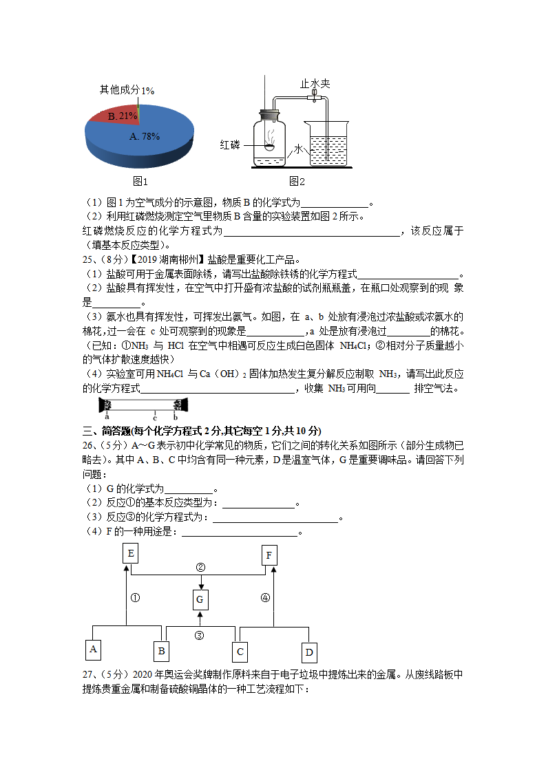 2021年四川省绵阳市中考化学模拟试卷含解析_05.png
