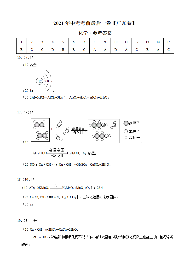 化学-（广东卷）【试题猜想】2021年中考考前最后一卷（参考答案）_01.png