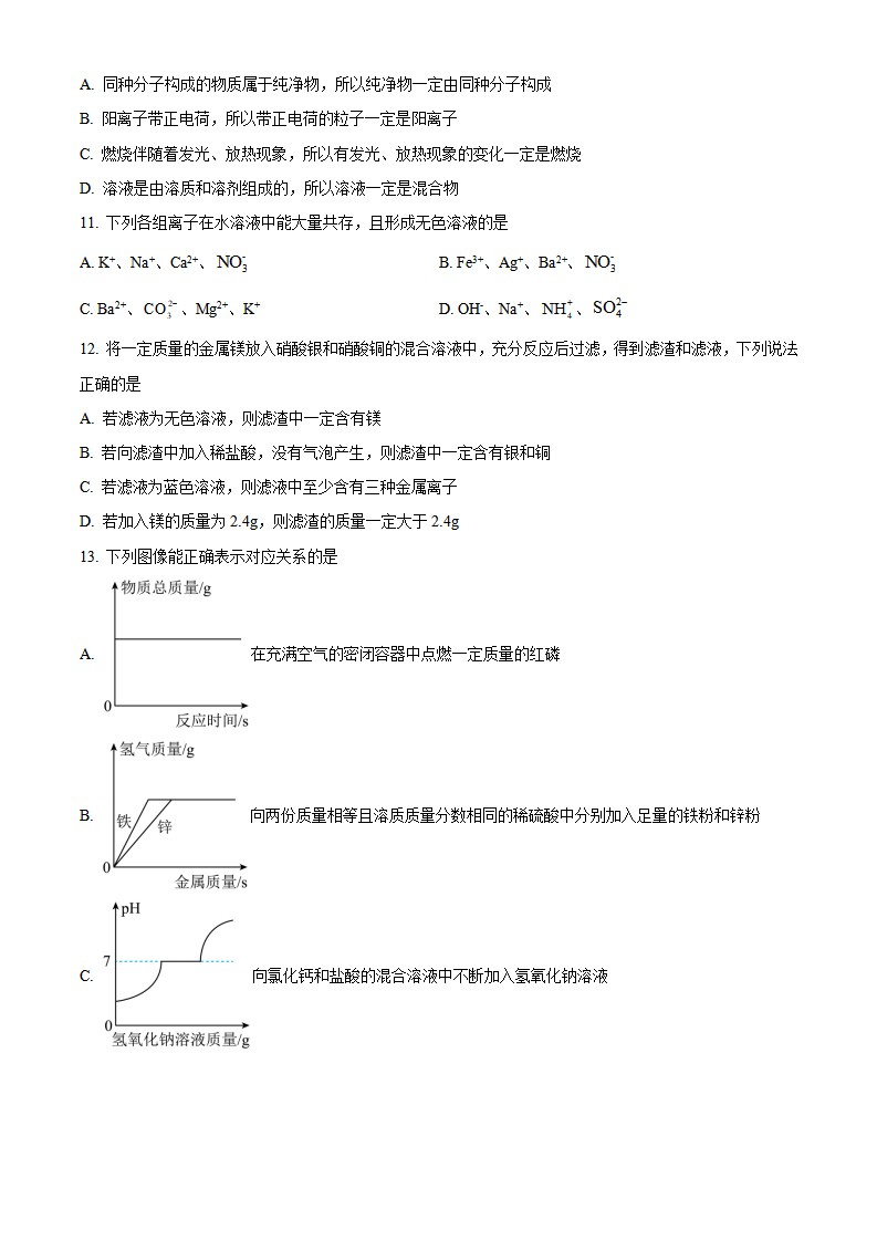 精品解析：2023年黑龙江省齐齐哈尔市中考化学真题（原卷版）_new_03.png