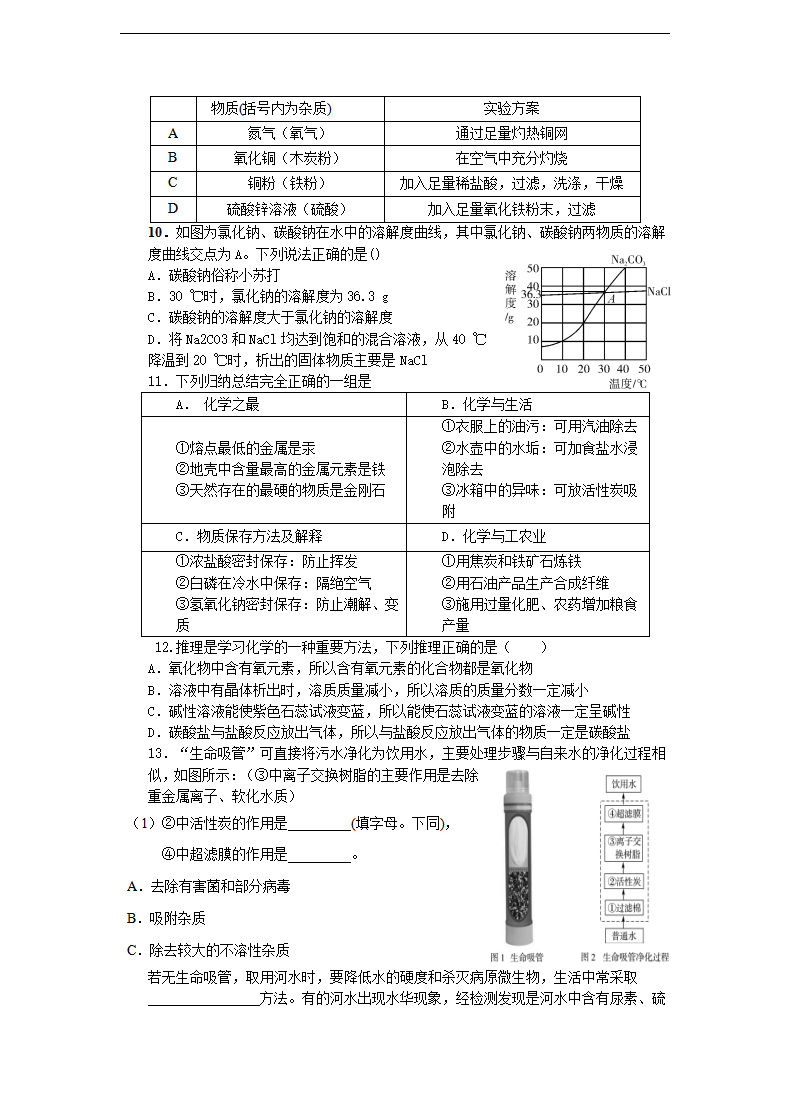 2019化学中考模拟卷1_02.png
