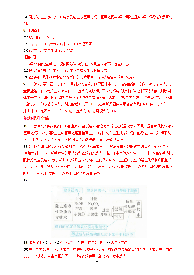 第10单元 课题3 常见的盐（分层练）-【新课标·新素养】2024-2025学年九年级化学下册精品讲义 分层练（人教版2024）_12.png