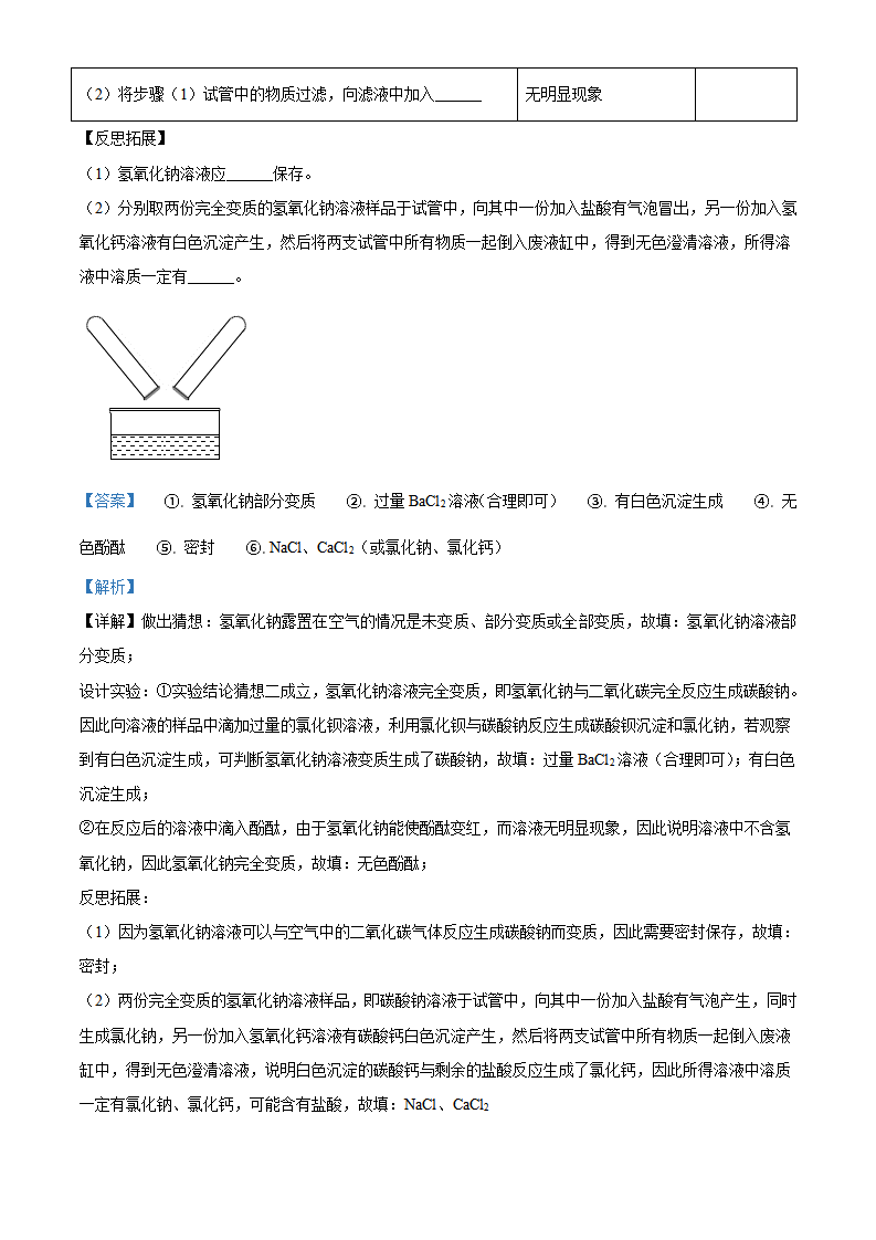 精品解析：湖南省长沙市岳麓区2020-2021学年九年级下学期期中化学试题（解析版）_15.png