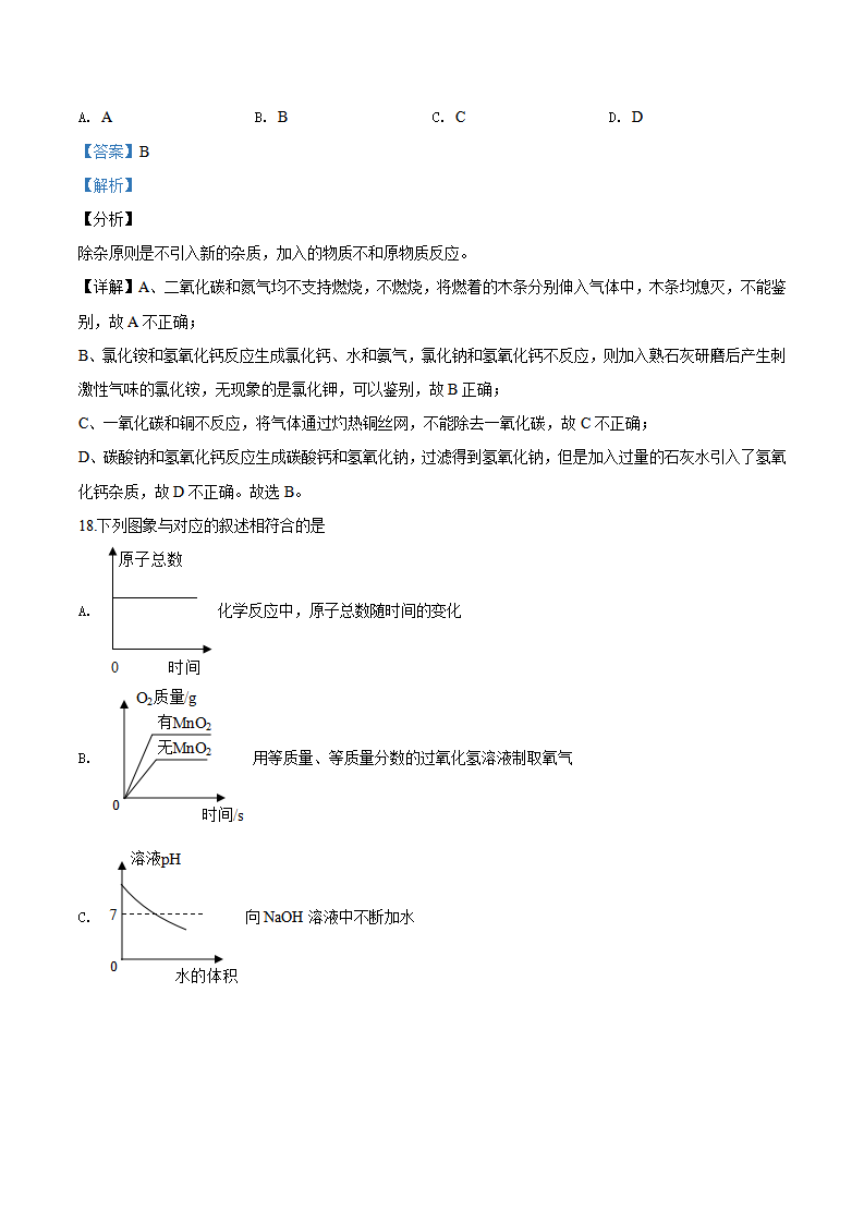 精品解析：山东省临沂市2020年中考化学试题（解析版）_09.png